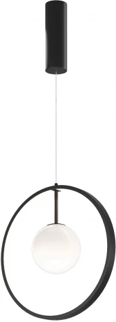 Подвесной светильник LED Maytoni Paparazzi MOD407PL-L12B3K1 (220V, на проводе, шар, кольцо)