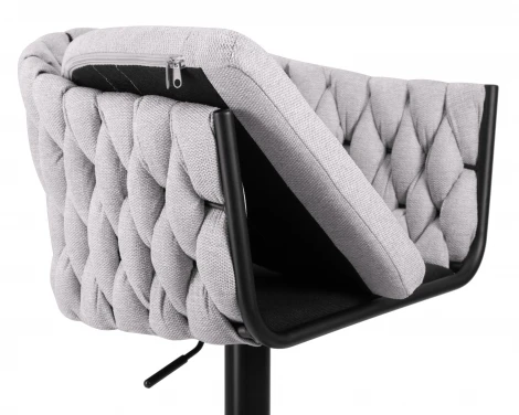 Стул барный LEON (серая ткань (LAR 275-17))