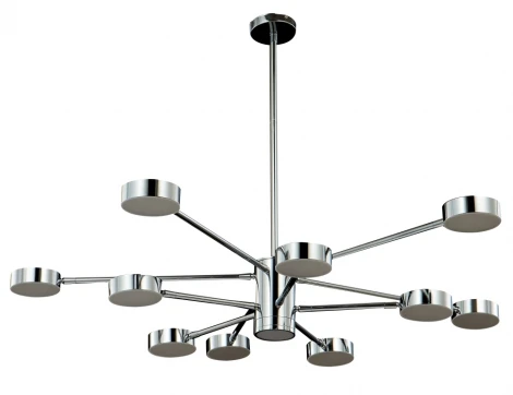 Потолочная люстра Crystal Lux GORACIO SP10 D1100 CHROME