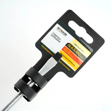 Отвертка шлицевая Stekker 39773