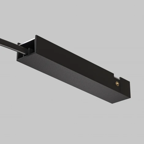 Ввод питания черный Maytoni Accessories for tracks Basity TRA172B-1B (48V)