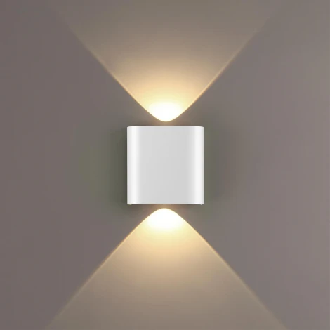 Настенный светильник светодиодный Odeon Light Magnum 7192/2WL белый/металл IP20 LED 2W 3000K 220V