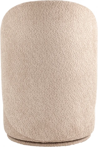 Пуф Loreen вращающийся букле капучино Stool Group (арт.УТ000039105)