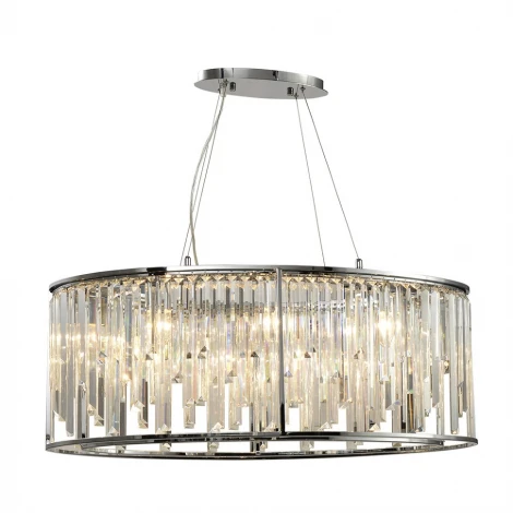 Подвесная люстра Lumien Hall Sienna LH3050/8PO-CR-CL