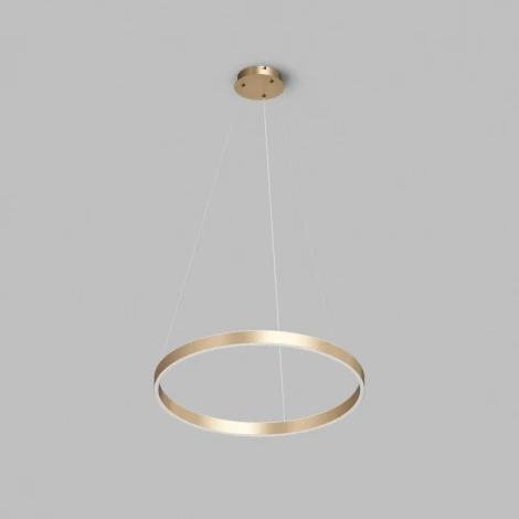 Подвесной светильник светододный Denkirs Raydia DK6273-SG 60 Вт 3000–4000К металл+акрил, матовое золото