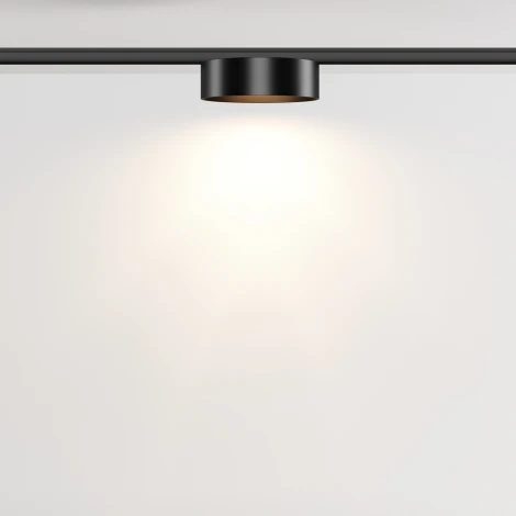 Трековый светильник магнитный 12W 24V Maytoni Zon TR189-1-12W3K-B (LED, круглые)