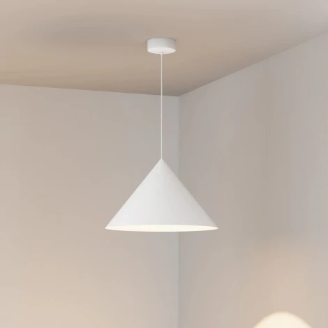 Подвесной светильник SP-MAKOTO-R550-14W Warm3000 (WH, 36 deg, 230V, TRIAC) (Arlight, IP20 Металл) 054410 (LED, на проводе)