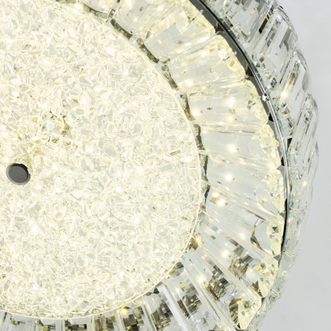 Потолочный светильник светодиодный хрустальный с регулировкой цветовой температуры Modelux ML.2305.400 CR