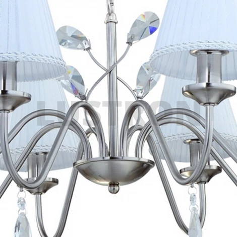 Подвесная люстра IDLamp 836 836/8-Whitechrome