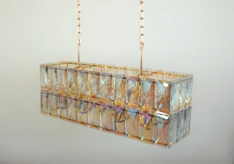 Подвесная люстра Frieda L.9301-12GO Abrasax (220V, на цепи)