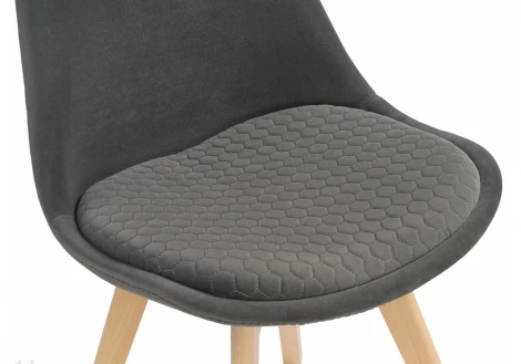 Деревянный стул Woodville Bonuss dark gray / wood 15224