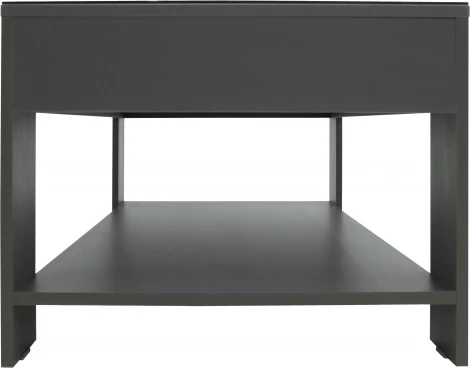 Стол журнальный BeautyStyle 26 графит темный U961/стекло черное от фабрики Mebelik