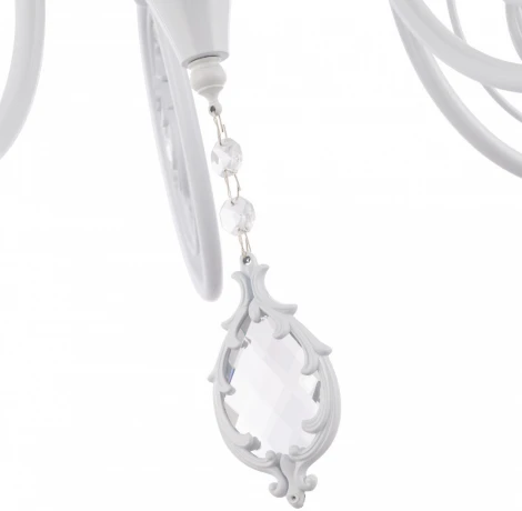 Подвесная люстра Arte Milano AM349920 349920/5 WT (220V, подвески, на цепи, подсвечник, свеча)