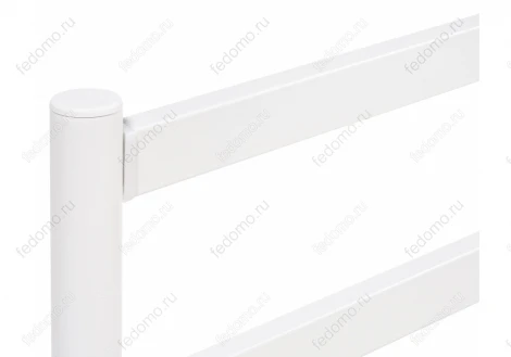 Двуспальная кровать Woodville Фади 160х200 белая 491589