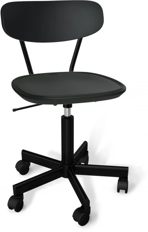 Стул подъемно-поворотный SHT-ST85-2/S121М черный/черный муар Sheffilton 4236788704