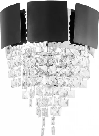 Бра Lumina Deco Molina LDW 7045-2 BK+CHR (220V, подвески)