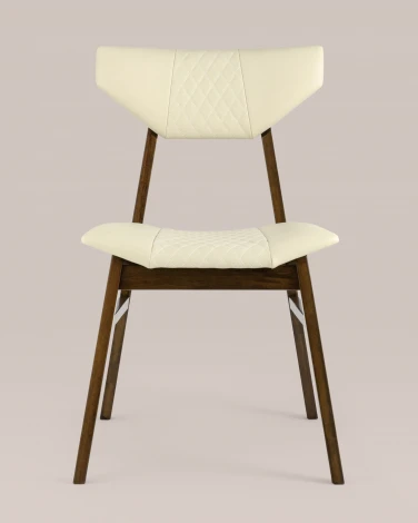 Стул обеденный Stool Group TOR кремовый ПУ 4 шт. УТ000035026