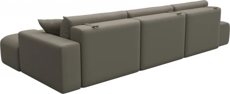 Диван угловой Лига-036 НПБ Модерн Лонг правый угол Лига Диванов (Экокожа) арт.127749