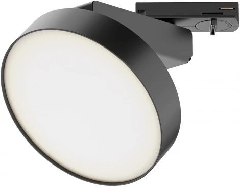 Трековый светильник Zon Unity 3000K 12Вт 110° LED (однофазный) Maytoni Technical TR043-1-12W3K-B (220V, круглые)