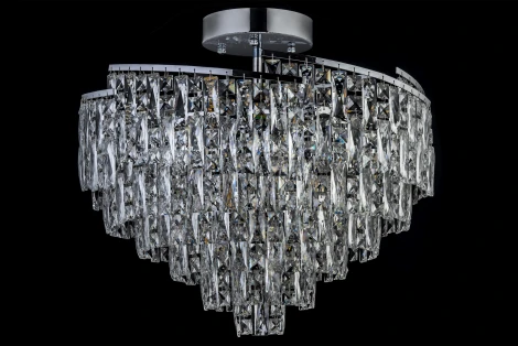 Потолочная люстра на штанге хрусталь Arti Lampadari Gaiola Gaiola E 1.5.60.100 N