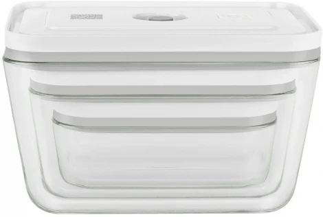 Набор стеклянных контейнеров ZWILLING Fresh&Save для вакуумного хранения, размер S/M/L, 3 шт. 36803-003