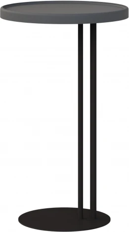 Придиванный стол Кальяри графит/черный 4320091508