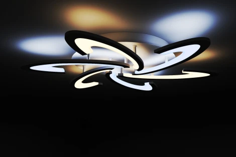 Потолочная люстра светодиодная с ДУ Ritter Malta 52019 1