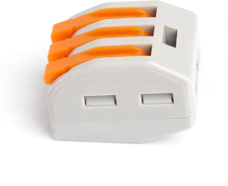 Клемма рычажковая 3-х проводная Stekker 39867