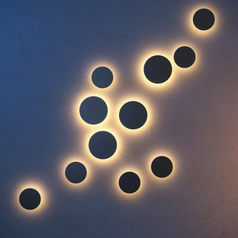 Настенный светильник уличный Maytoni Wald O420WL-L12GF (LED, 220V, круглые, IP65)