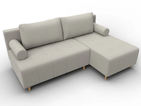 Диван угловой Лига-102 угол универсальный (ДСП,Брус,Фанера,Рогожка/Бежевый) Лига Диванов 134795