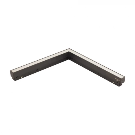 Трековый угловой светильник 48V светодиодный магнитный AM Group MAGNET AM511 LL-20-18+18P 4000K цоколь