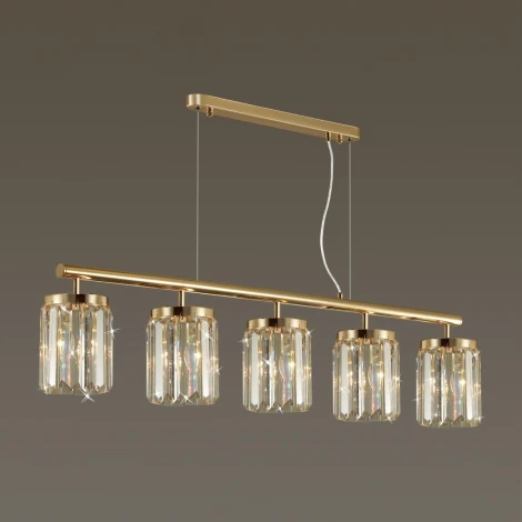 Подвесная люстра Odeon Light Vassa 4987/5 (220V, хрусталь, на тросе)