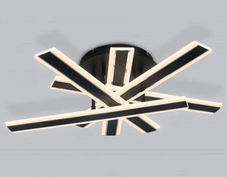 Потолочный светодиодный светильник с пультом Ambrella Acrylica Original FA8906 (регулировка яркости, 220V, умный дом - Smart Life, круглые)