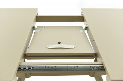 Стол Аврора Оскар 2М Glass 160, Капучино