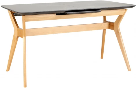 Стол R-Home раздвижной Нарвик Ceramic 140-180 Automatic Natur/Dark marble