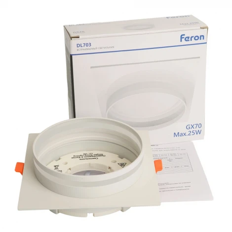 Светильник потолочный встраиваемый Feron DL703 51099