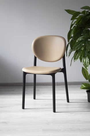 Стул Sheffilton SHT-S180 Бежевый/черный 4179116601