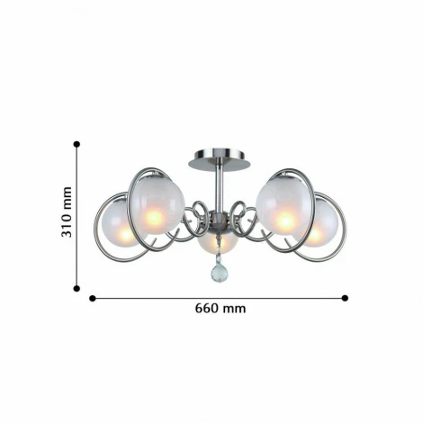 Потолочная люстра F-Promo Fabbio 2349-5U (220V, шарики)