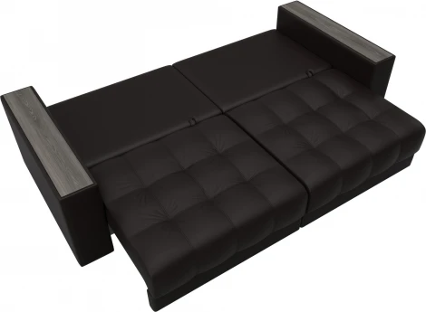 Диван прямой с декором Лига-049 НПБ Лига Диванов (Экокожа) арт.128399