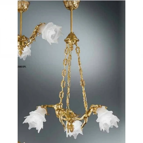 Подвесная люстра Nervilamp 2080 2080/3/SC (220V, на цепи)