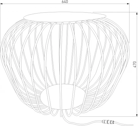 Наземный светильник Elektrostandard Firenze 35178/S черный (LED, 220V, IP65)