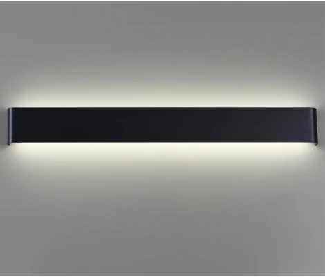 Уличный настенный светильник светодиодный Novotech Asa 359168 STREET черный IP65 LED 4000K 50W 220V