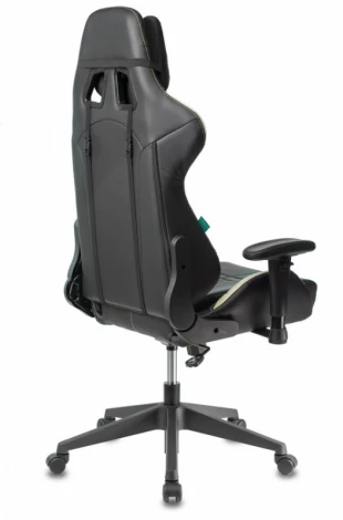 Кресло игровое Zombie VIKING 5 AERO черный/белый эко.кожа с подголов. крестовина пластик