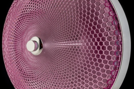 Подвесной светильник Lucia Tucci COIN 2890.R170.1 D310 PK (LED, 220V, на тросе, круглые)