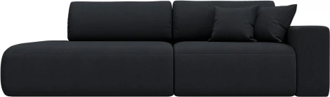 Диван прямой Лига-036 НПБ Модерн подлокотник справа Лига Диванов (Замша) арт.127718