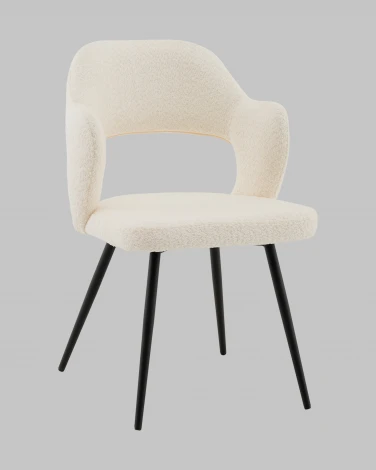 Стул Роккиана букле молочный Stool Group арт.УТ000041357