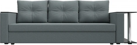 Диван прямой Атланта Лайт со столом справа Лига Диванов (Рогожка) арт.126162