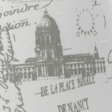 Абажур Eglo Vintage, белый с серым