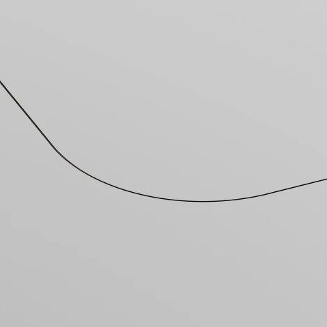 Коннектор радиусный R900 встраиваемый под ГКЛ 9,5мм черный Maytoni Accessories for tracks Levity TRA184-R900-12B (24V)