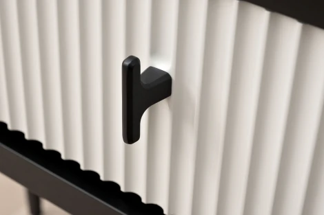 Консольный стол Garda Decor GD-00006 (Черный/Черный,Белый)